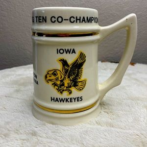 Iowa Buckeyes 1981 co champions beer mug Stine